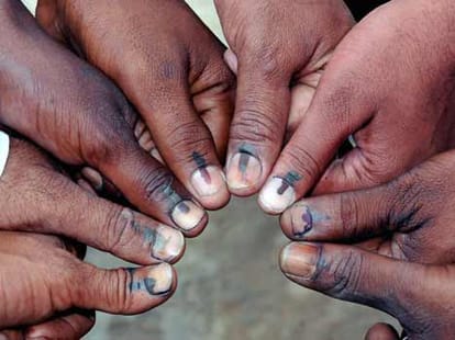 fourth phase voting for fourteen seats