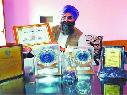 Haryana Awardi Farmer Pritam Singh 