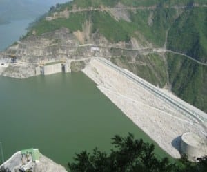 danger from tehri lake.