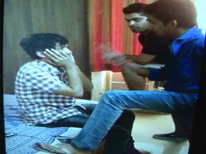 Two students suspended in ragging case