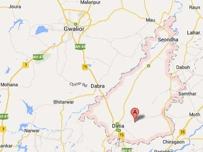 boat sank in datia madhya pradesh