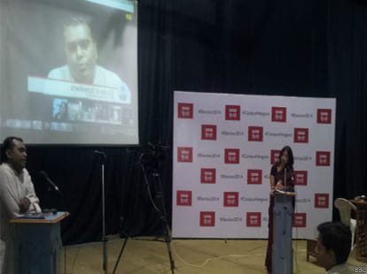 Students told about the truth of Gujarat's development