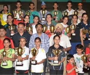 Sanya, Abhishek, became Abhijot badminton champion