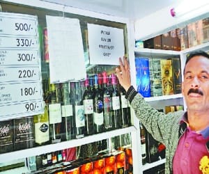 rate list is compulsory at liquor vends