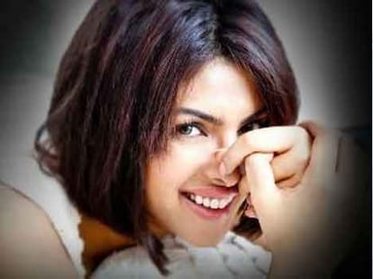 Bollywood actress Priyanka Chopra angry