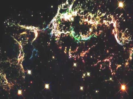 Fireworks in Space