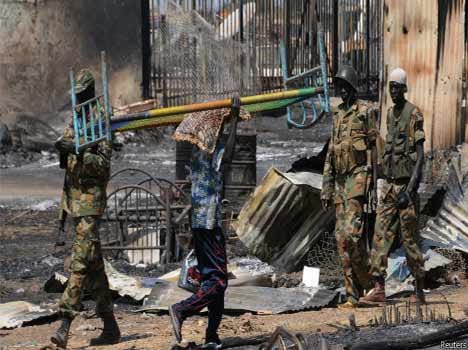 Hundreds were killed in ethnic violence in southern Sudan