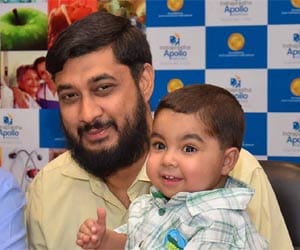 india makes pakistani kid's birthday happy