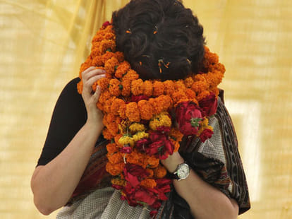 priyanka in action means rahul gandhi loosing shine