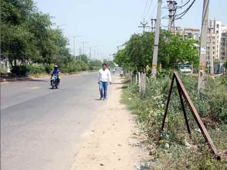 Subhash chowk in Gurgaon is cause of accidents