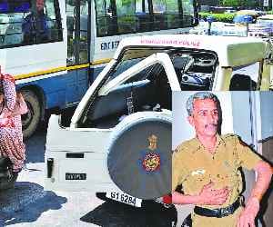 Chandigarh Police PCR Van Accident