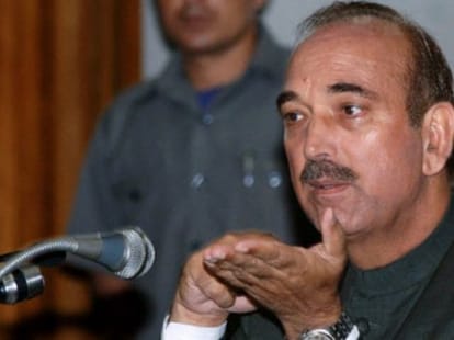 azad in valley without security