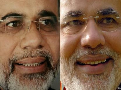 shiv sena have a duplicate of narendra modi