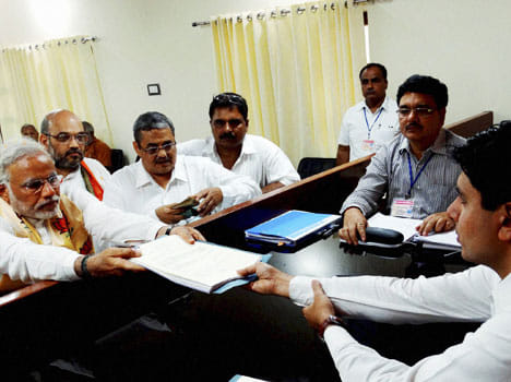modi's assets up rs 14 lakh; bjp says party transferred fund