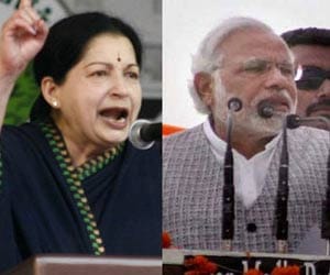 modi, lady and dady who is on top in tamilnadu?