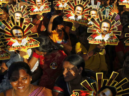 modi, lady and dady who is on top in tamilnadu?