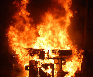 disturbance in firozabad