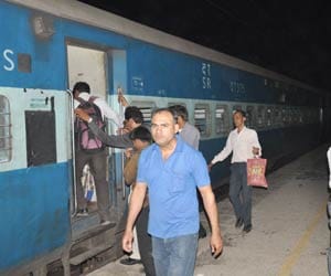 Two train accidents in Faridabad