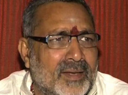 BJP leader Giriraj Singh granted anticipatory bail
