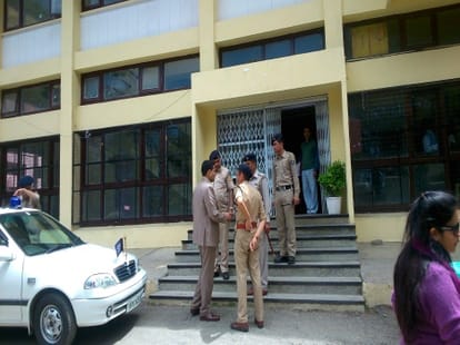 sca election: students not filled nomination on first day.
