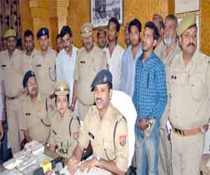 7 Trains plunderer arrested gang tattoos