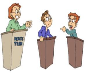 Four schools entered in Semifinal of Debate competition