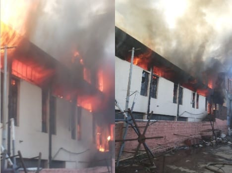fire in baddi industry