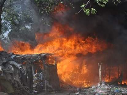 fire in cracker factory, 15 person killed