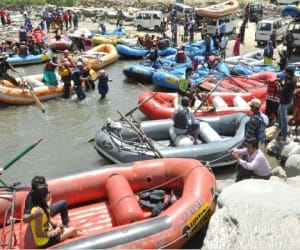 rafting of danger in ganga