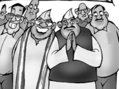 leaders giving order for wine through chit