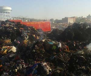 Once again fire in delhi ncr