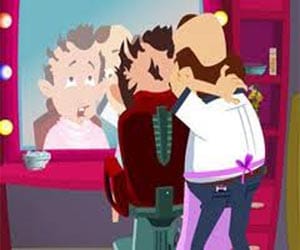 Funny salon game