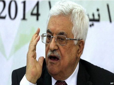 palestine president told on jews Genocide 'most heinous crime'