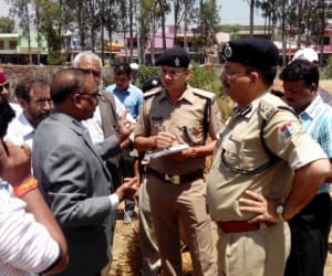 panipat, police,  Suspend, women