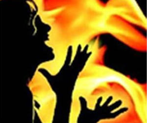 On opposing of molestation teenager burnt in gurgaon