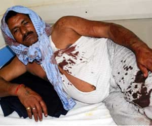 murder and hungama in noida on land dispute