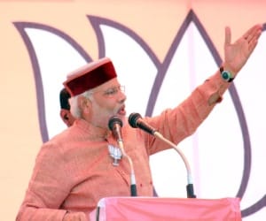 Social Media event for Narendra Modi