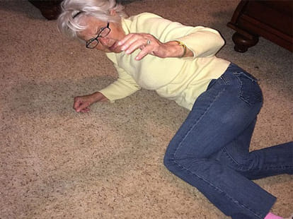 old lady who has lakhs of followers on instagram