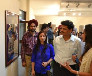 opening of an art exhibition eksapresansa -2014