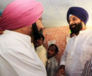 vikram Majithia said to captain amrinder , 'Best of luck'