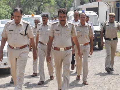 two dies on road accident, four injured
