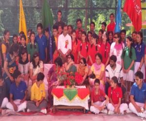 poem reading competition at dhali SVM