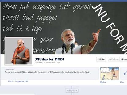 jnu students campaigning for and against narendra modi in varansi