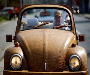 car made fom wood