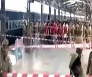 Blast at Chennai railway station