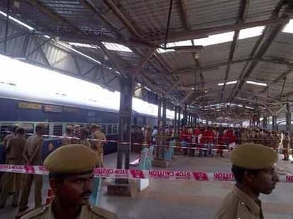 Blast at Chennai railway station
