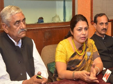BJP leader Meenakshi lekhi in Una