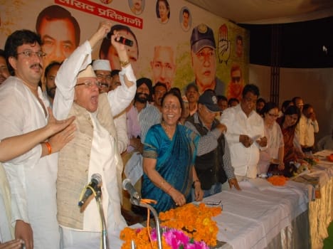 rally of nd tiwari