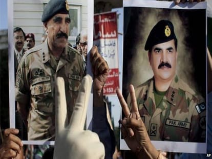 why ISI pro posters in Islamabad?