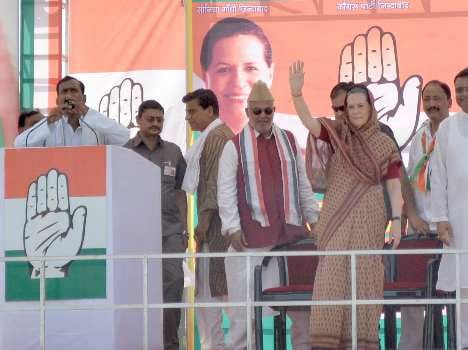 sonia gandhi rally in uttarakhand